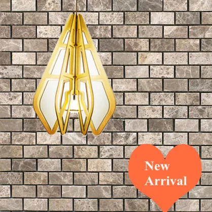 

Fashion rural creative Ply-Wood chips Chandelier handmade E27 LED lamp indoor lighting for porch&vestibule&corridor BT253-245