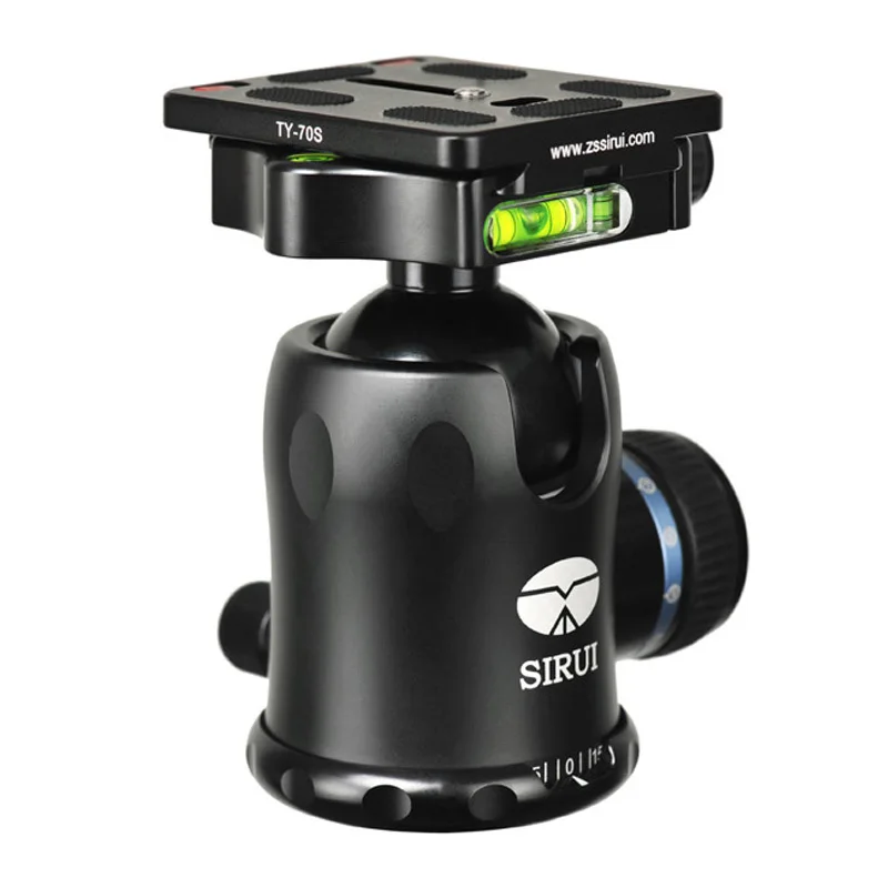 

Sirui Mini 360 Angle Panoramic Rotation Pro Ball Head Tripod PTZ For SLR Camera Unipod Monopod Tripod Panning Rotating K30X