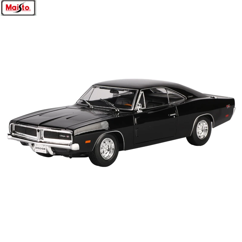 Maisto 1:18 Dodge 1969 классическая модель автомобиля из сплава в стиле ретро Классическая украшение для
