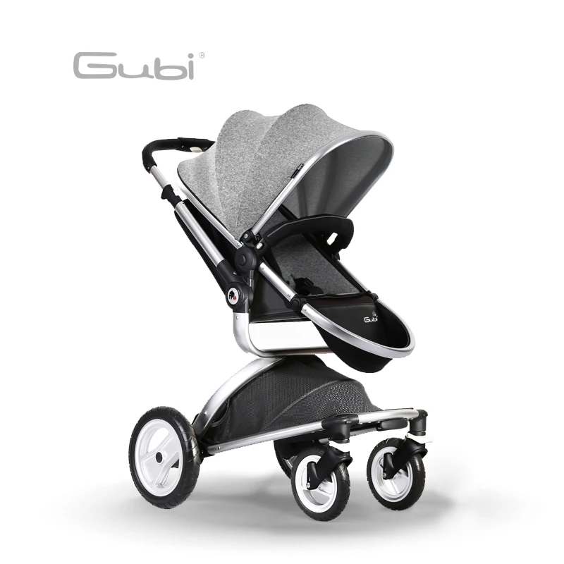 

Gubi Baby stroller High Landscape Four Wheel Shock Absorber Children's Umbrella Carts Super Light Folding Baby Trolley