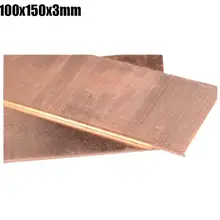 100x150x3 мм handguard медный блок теплоотвод лист домашний DIY нож Материал