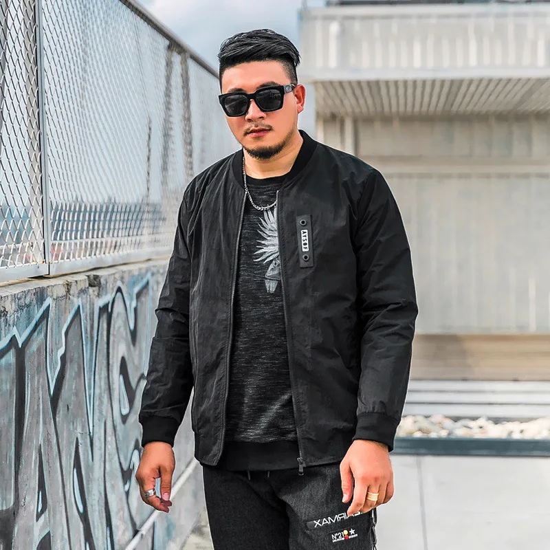 QUANBO Brand Big Size Men Clothes 2019 Autumn Witer New Loose Fas Casual Mens Jackets Fashion Streetwear Men Jacket And Coats