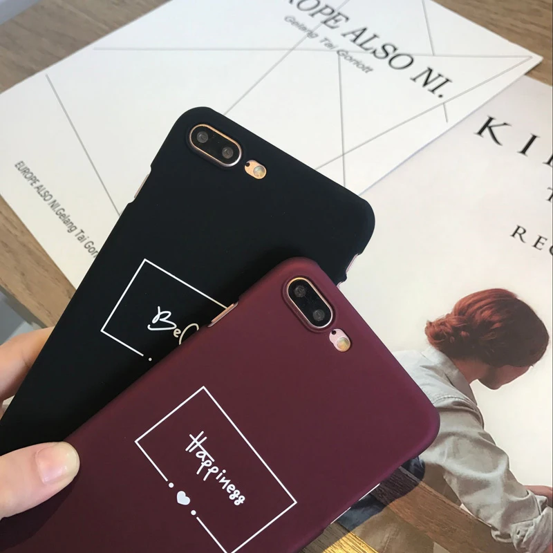 Lovebay Модный чехол для телефона с надписью «Красное вино» для iPhone X, XR, XS, Max, 8, 7, 6, 6s Plus, милые Жесткие ПК-Чехлы с забавными мультяшными буквами