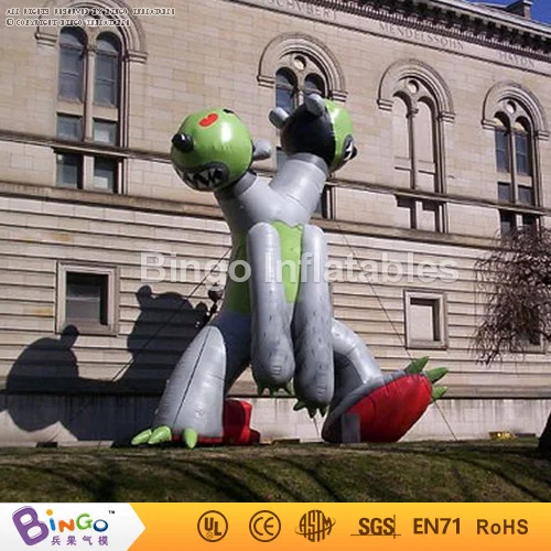 

halloween inflatable plant monster with 2 heads 5M high monster cartoon halloween decoration Bingo inflatables BG-A1137 toy