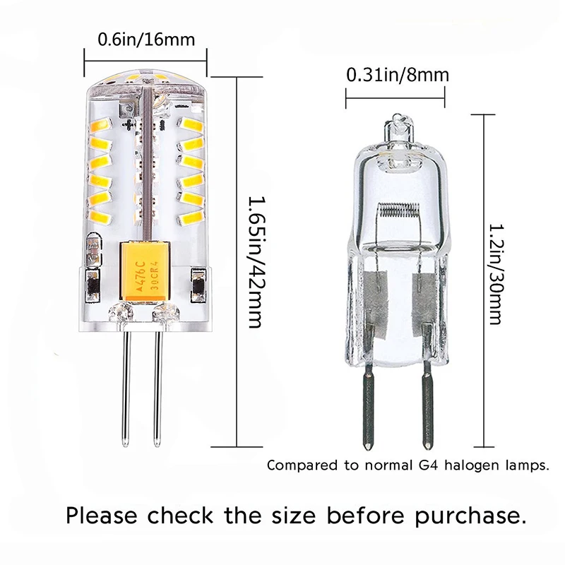 6 шт G4 светодиодный Лампа 12 V AC DC лампада Lampara 3 W светодиодный G4 лампы лампочки 57 светодиодный s 3014 SMD 360 Угол луча заменить 30 W галогенная лампа