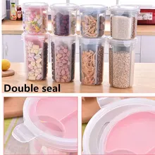 Контейнер для хранения 2,1-3L контейнер для холодильника кухня зерно коллекция Риса контейнер свежий ХРАНЕНИЕ Сбор танк контейнер коробка плотно