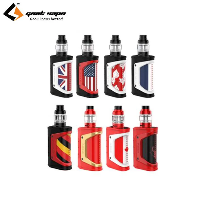 

Original Geekvape Aegis Legend Kit Christmas Version 4ml Aero Mesh sub ohm Tank with 200W Box MOD Electronic Cigarette