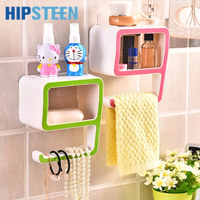 Hips Creative Number Nine Shaped Plastic Bathroom Storage Hips Creative Number Nine Shaped Plastic Bathroom Storage Holders Soap Dish Toiletries Holder Commodity Shelf