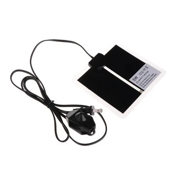 

Adjustable Temperature Pet Heating Warmer Amphibians Bed Mat 100-120V US Plug