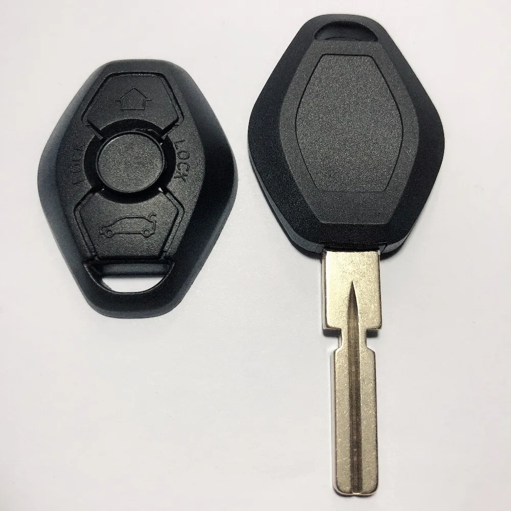 

3 Button Replacement Remote Case Fob Fit for BMW 3 5 7 SERIES Z3 Z4 X3 X5 M5 325i E38 E39 E46 Car Key Shell Cover