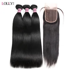Malaysian Straight Hair Bundles With Closure Human Hair Bundles With Closure 2/3 Pieces With Closure Non Remy Hair Extensions Malaysian Straight Hair Bundles With Closure Human Hair Bundles With Closure 2/3 Pieces With Closure Non Remy Hair Extensions
