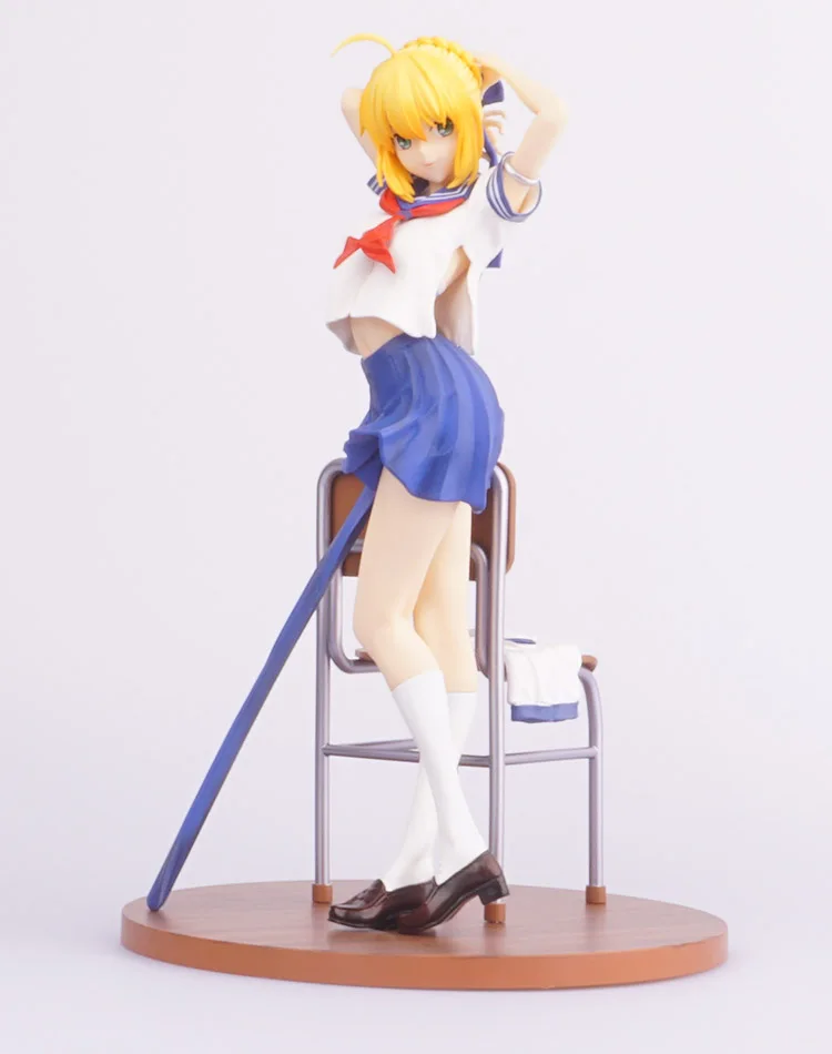 24Cm Uniforme Scolastica Arturia Pendragon Action Figure Modello Da Collezione Giocattoli Per Ragazzi