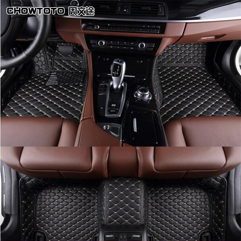 CHOWTOTO AA Custom Special Floor Mats For Chevrolet Camaro 2 Doors Non