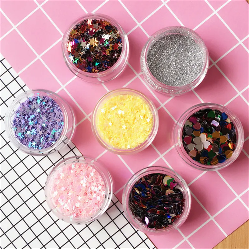 Fashion Sequins Five-pointed Star Glitter Theme Party Banner Flag Party Supply S