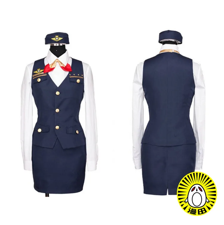 

Shining Airlines uniform Cosplay Man Woman Halloween Cos Anime Uta no Prince-sama LOVE1000% Cosplay Costume