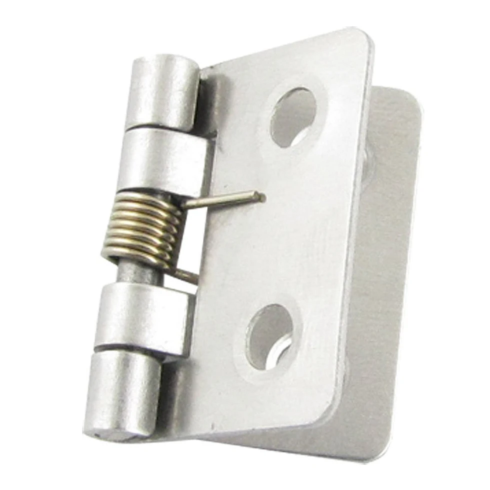 

JFBL Silver Tone Metal 25 x 33 x 0.8mm Spring Loaded Butt Hinges