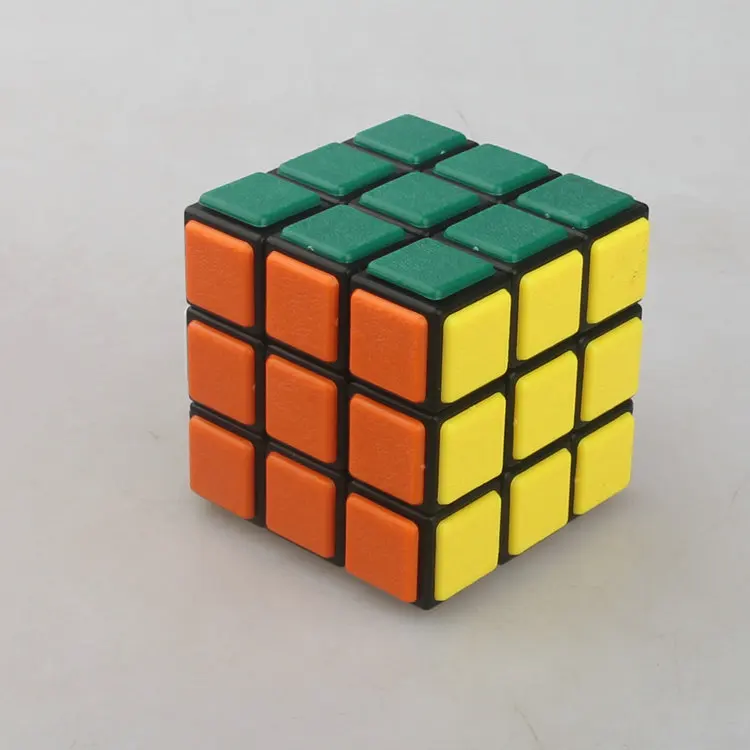 CubeTwist DIY волшебный куб 3x3x3 с пластиковыми цветными наклейками пазл для Тренировки Мозга куб обучающий игрушки