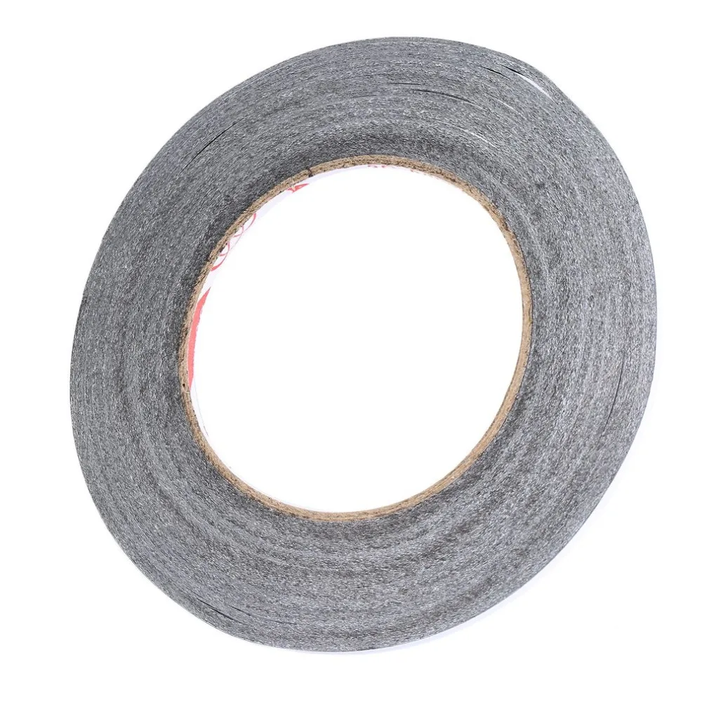 CableTies1pc Super Slim & Thin 3MM*50M Black Double Sided Adhesive Tape