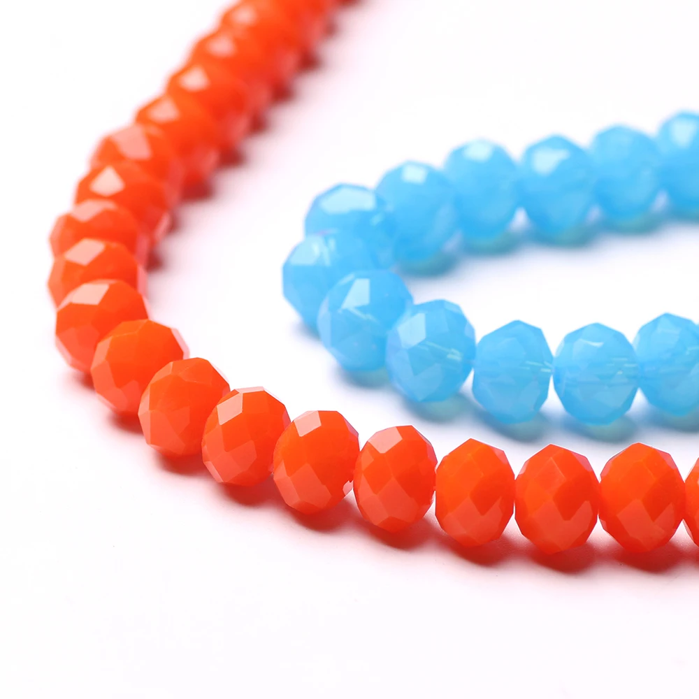 

ZHUBI China Jewelry Beading 70pcs/lot 10mm Crystal Glass Rondelle Beads DIY Crafts Material Jewelry Supplier Wholesale In Bulk