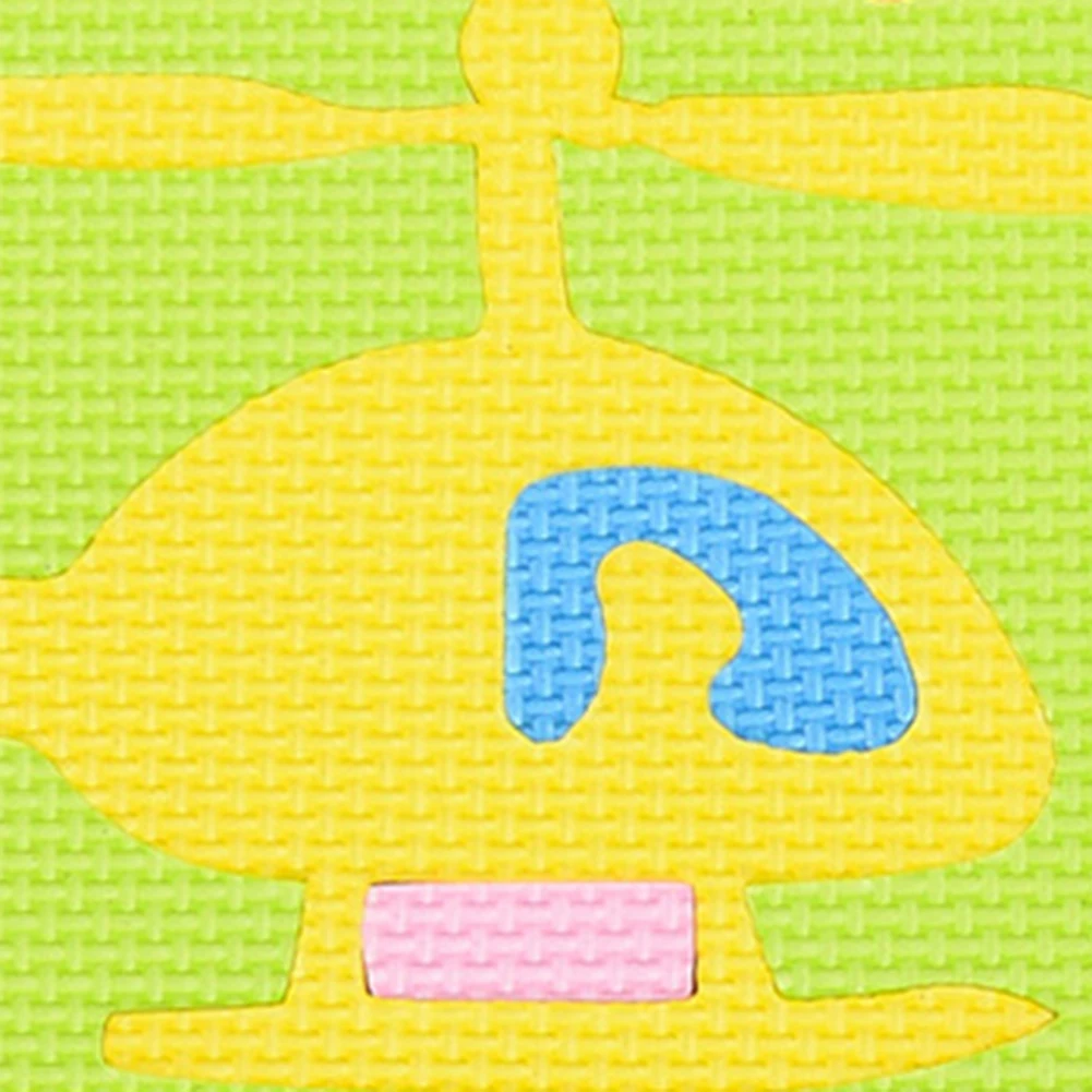9pcs Cartoon Monkey/bird Pattern Crawling Mats Carpet EVA Puzzle Mats Kids Floor Puzzles Play Mat Gym