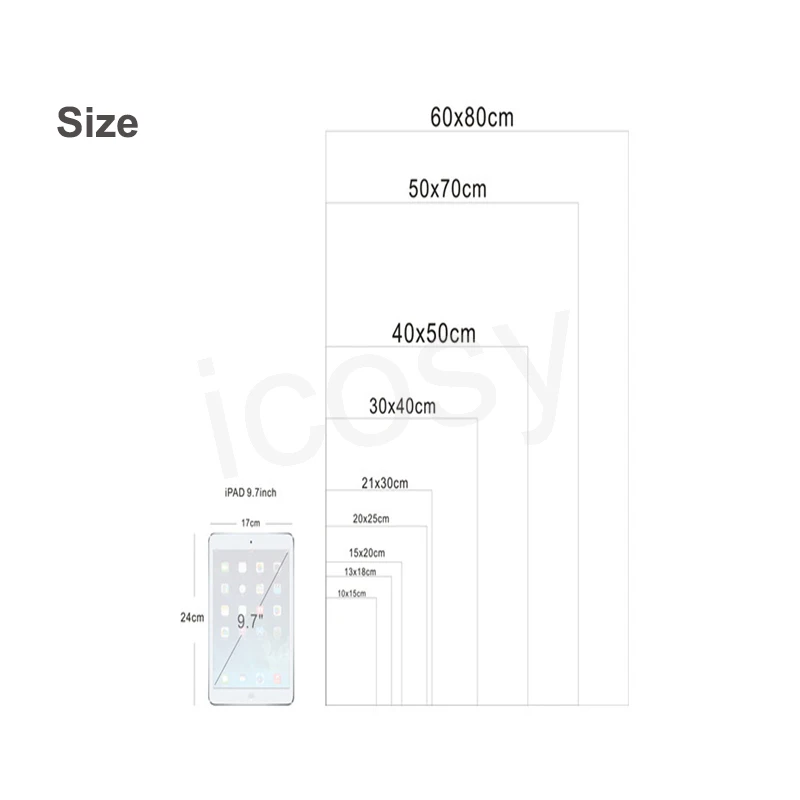 Size icosy