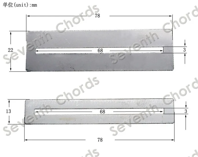 Набор из 2 предметов для бас гитары Fret Wire Protector защита грифа DIY Luther инструмент