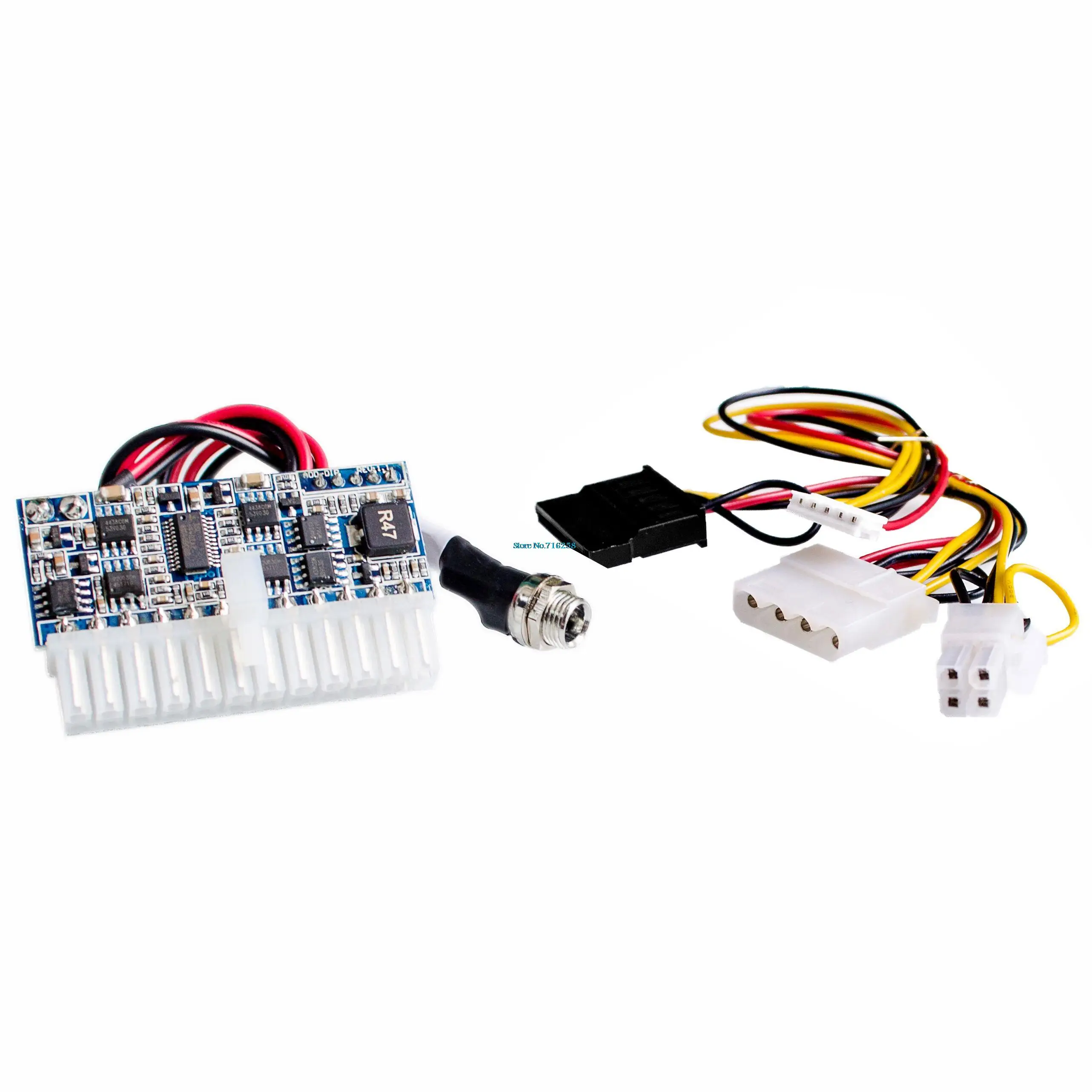10 шт./лот DC-ATX-160W 160 Вт Высокая мощность DC 12 В 24Pin ATX переключатель PSU авто мини ITX