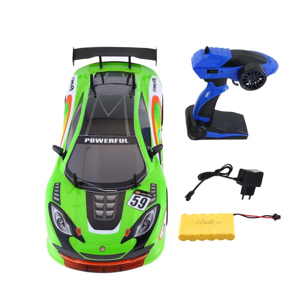 1/10 700mAh 2 4G гоночный автомобиль 1:10 RC модель автомобиля 25 км/ч плоский спортивный