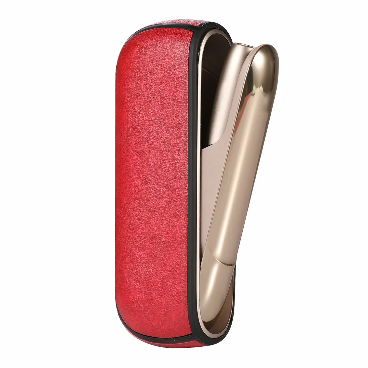 Роскошный кожаный чехол для Iqos 3,0, аксессуары для сигарет, защитный чехол с защитой от царапин из мягкого ТПУ+ чехол из искусственной кожи для Iqos 3,0 3 - Цвет: Красный