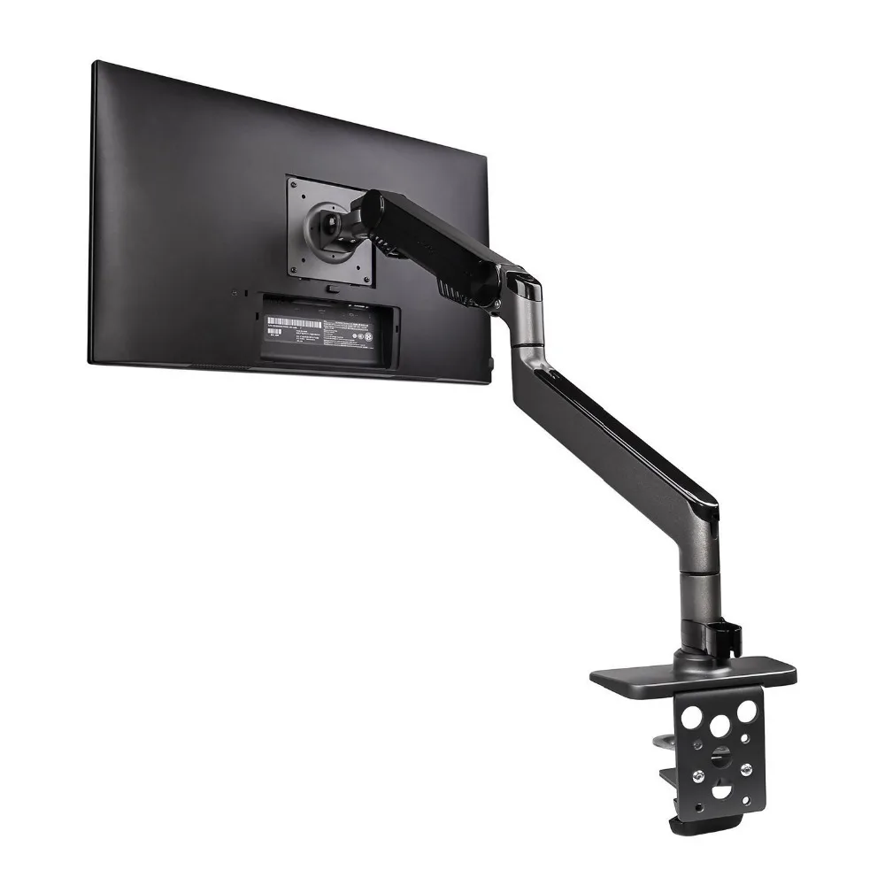 Prix pour Bestand En Aluminium Réglable Ressort À Gaz Moniteur Bras Stand Support De Bureau pour Unique LCD LED Ordinateur Écran jusqu'à 27 "-gris Prix pour Bestand En Aluminium Réglable Ressort À Gaz Moniteur Bras Stand Support De Bureau pour Unique LCD LED Ordinateur Écran jusqu'à 27 "-gris