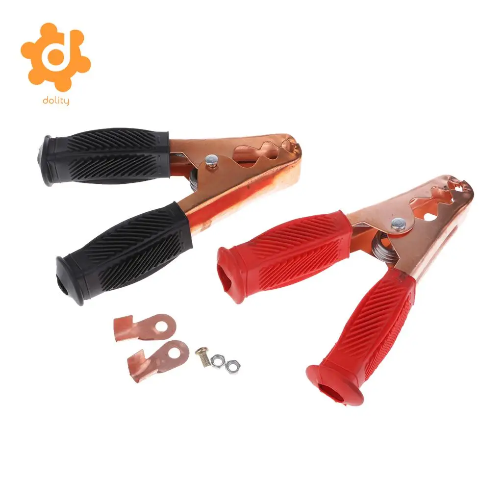Car Vehicle Battery Test Alligator Crocodile Clip Clamp 500A