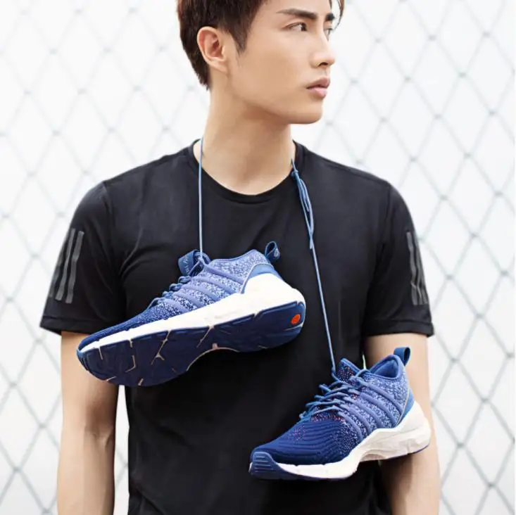  Xiaomi Ecological Chain Freetie Free tie Elastic Shock Absorbing Sports Sneaker Shoes ETPU Fishbone