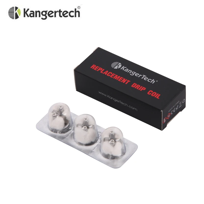 Оригинальный Kanger Замена капельная катушка для Dripbox-0.2ohm 30 шт./лот