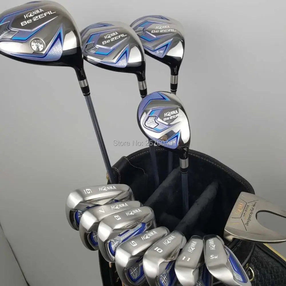 touredge Golf irons HONMA BEZEAL 525 Golf clubs with Graphite Golf shaft  L  flex No bag Free shipping