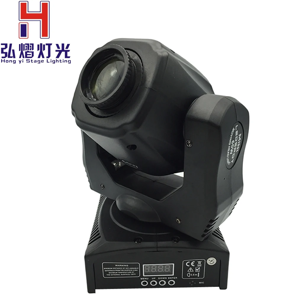 

New Hot High quality 60W LED Moving Head Light beam DMX512 led Mini Led Moving Head Light DJ equipment Spot Light