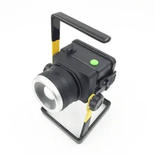 Светодиодный светильник лужайки T6 Перезаряжаемые поисковая лампа наружного освещения 10 Вт многофункциональная Портативный лампа