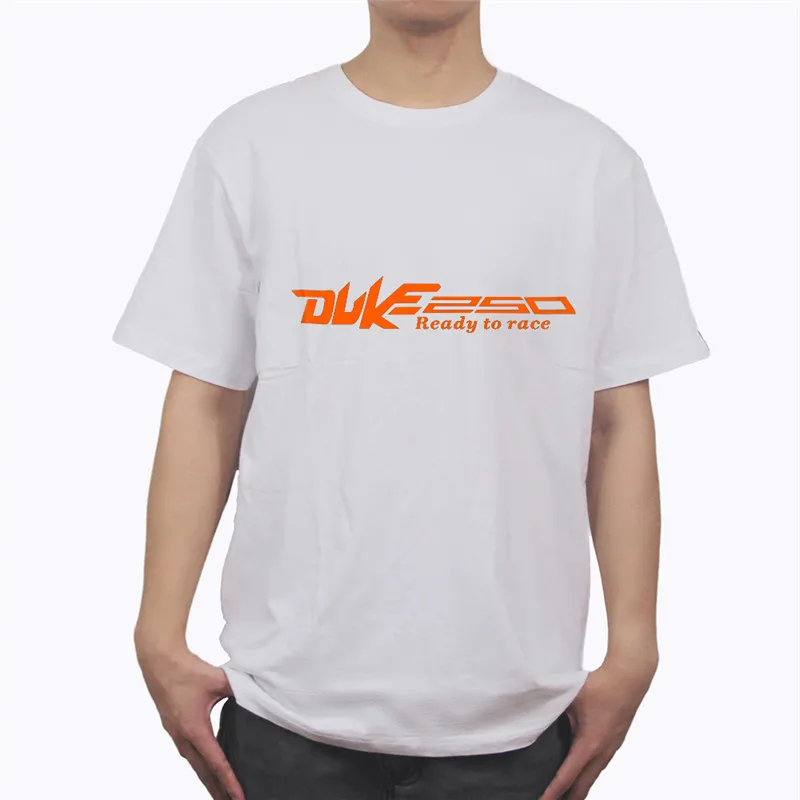 KODASKIN MOTO стиль из чистого хлопка с круглым вырезом летняя футболка для Duke 250 Guys футболки