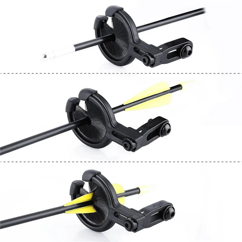 Круглая сменная щетка для охоты y Compound Bow and Arrow Rest + ключи кронштейн набор