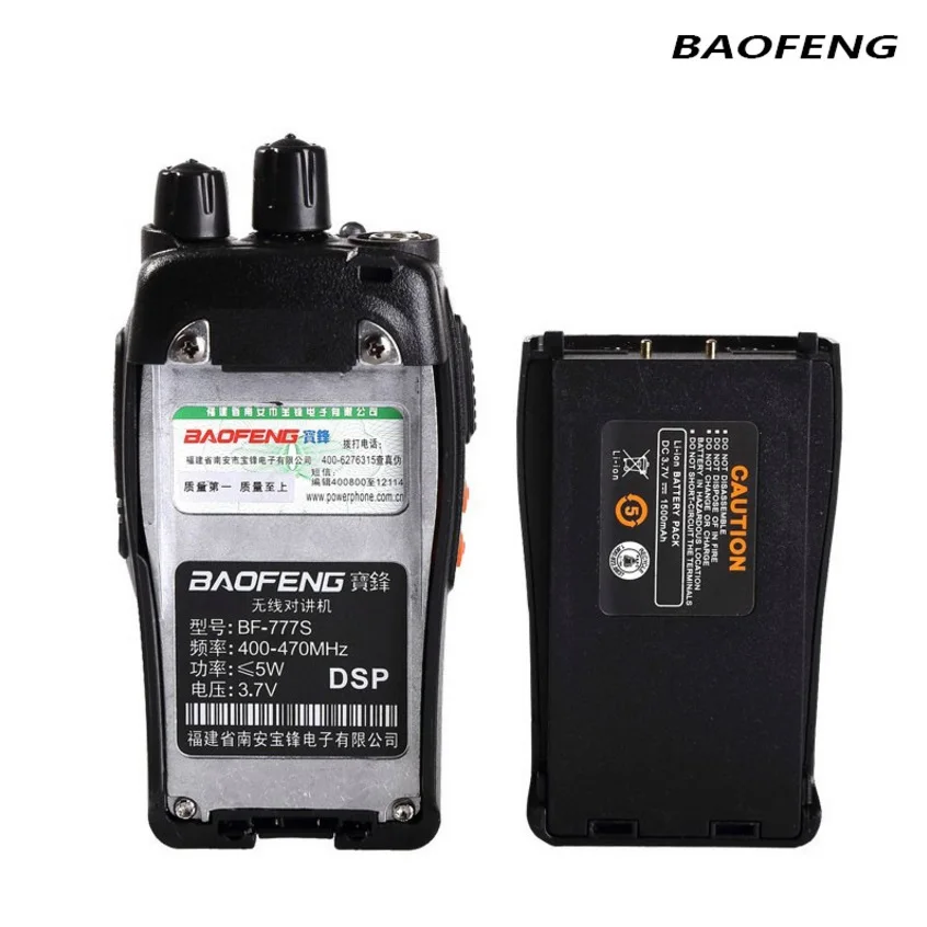 AOFENG BF 777S Ham двухсторонняя радиостанция CTCSS/CDCSS Walkie Talkie UHF 400 ~ 470 МГц мини ручной