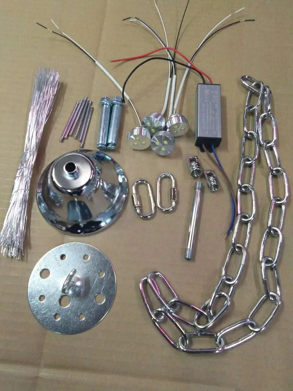 all the components