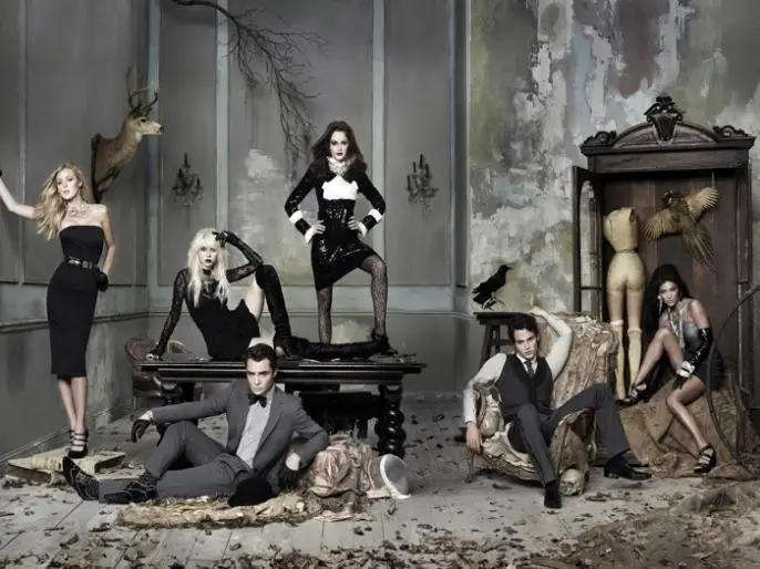 Dv1577 Gossip Girl Cast Characters Tv Series 32x24 Print Poster Poster Ads Poster Lifeposters Women Aliexpress