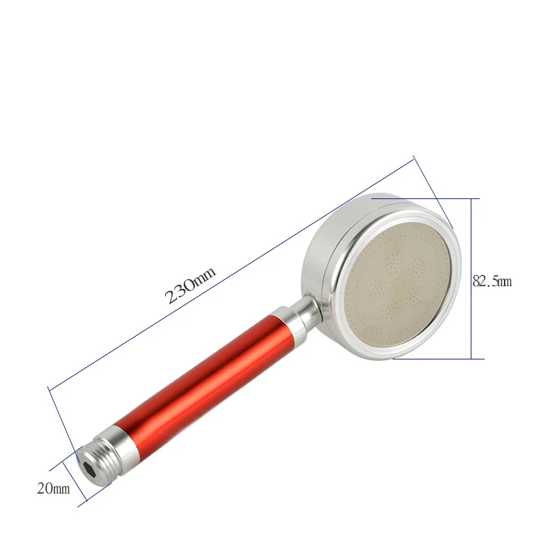 Душевая головка высокого давления водосберегающая Ванна душевая головка удерживающая пространство алюминиевая душевая головка для ванной комнаты