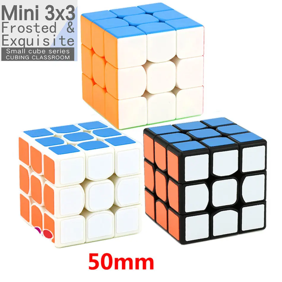 Moyu Mini 3x3 кубик рубика 5,0 50 мм версия кубик быстрые магические кубики профессиональные головоломки игрушки для детей подарок для детей