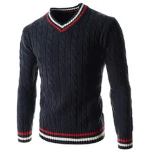 Европейский стиль, мужские свитера, пальто размера плюс, повседневные модные свитера, мужские свитера, вязаные шерстяные пуловеры, Свитера а394