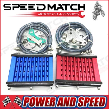 

Oil Cooler Cooling Radiator For 50cc 70cc 90cc 110cc 125cc Horizontal Engine Dirt Bike/Pit Bike/Monkey Bike/ATV Engine Cylinder