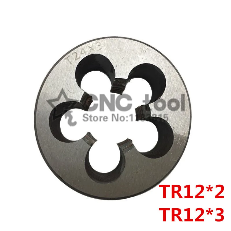 

Free shipping 1PCS TR12*2 die ,T = TR trapezoidal round die T die,Threading Tools Lathe