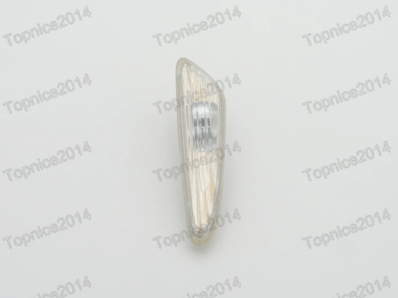 1Pcs LH Left White Car styling Side Marker Turn Signal