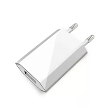 1A EU Travel Wall Charger USB Cable Charger For iPhone 4/4S 5/5S 6S/6 7Plus 8 Plus X Mobile Phone Fast Charging AC Power Adapter