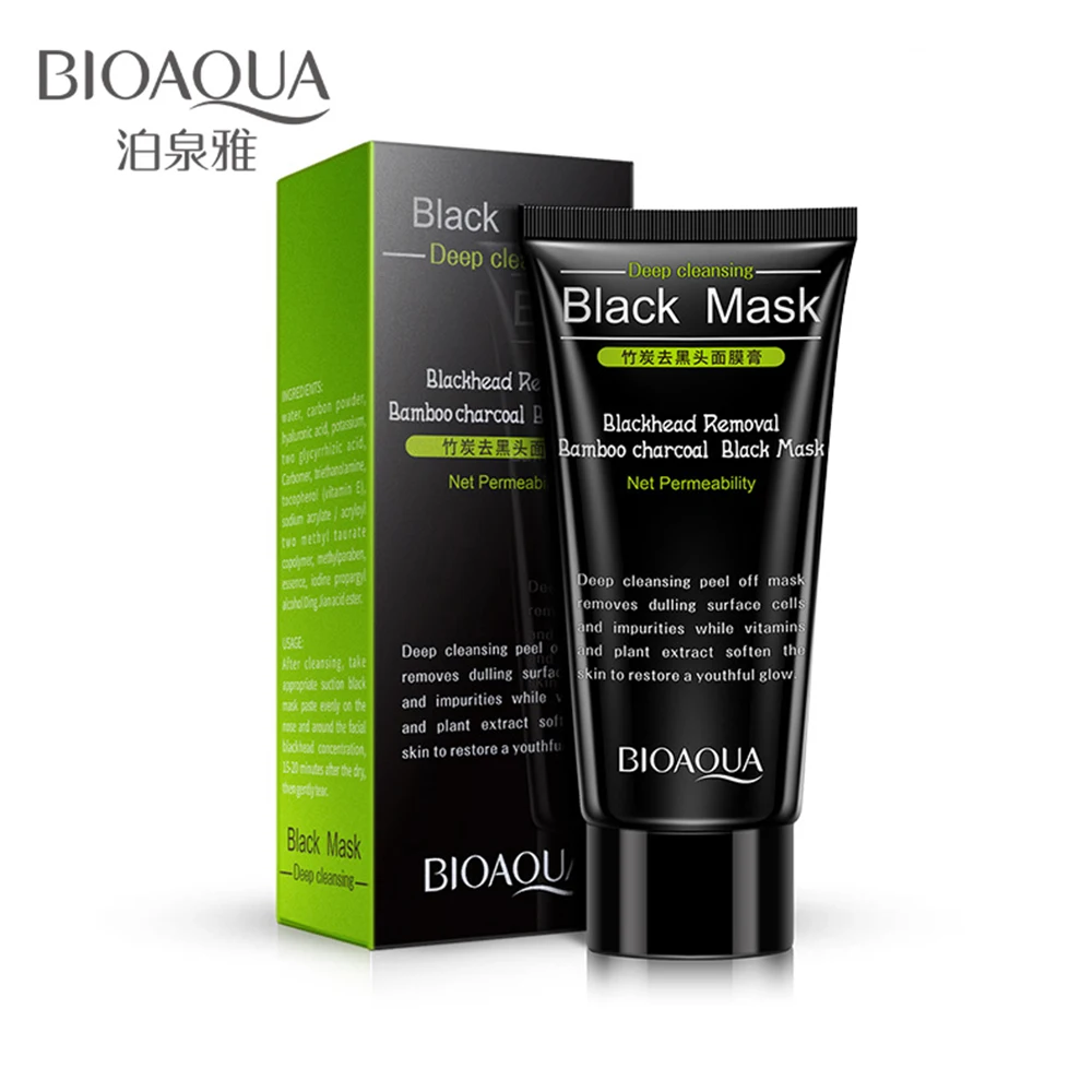 

Black Head Tear Pull Bamboo Charcoal Mask Black Head Nose Film Cream Oil Control To Acne Shrink Pores Black Head Skin Care