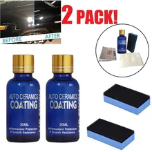 2x Auto Ceramica MR. FIX 9 H Smalto di Vetro Nano Cappotto Anti-Scratch Auto H9 Durezza Rivestimento di Vetro Auto Liquido Vernice Del Cappotto di Cura